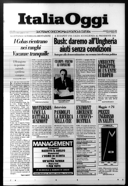 Italia oggi : quotidiano di economia finanza e politica